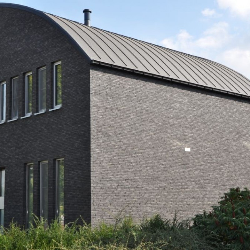 Maison moderne au toit en arc - Louvain